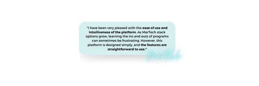 Martech's review about Paperturn's user interface