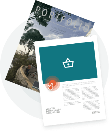 Interactive digital publication featuring ecommerce integration and lead capture elements created wi
