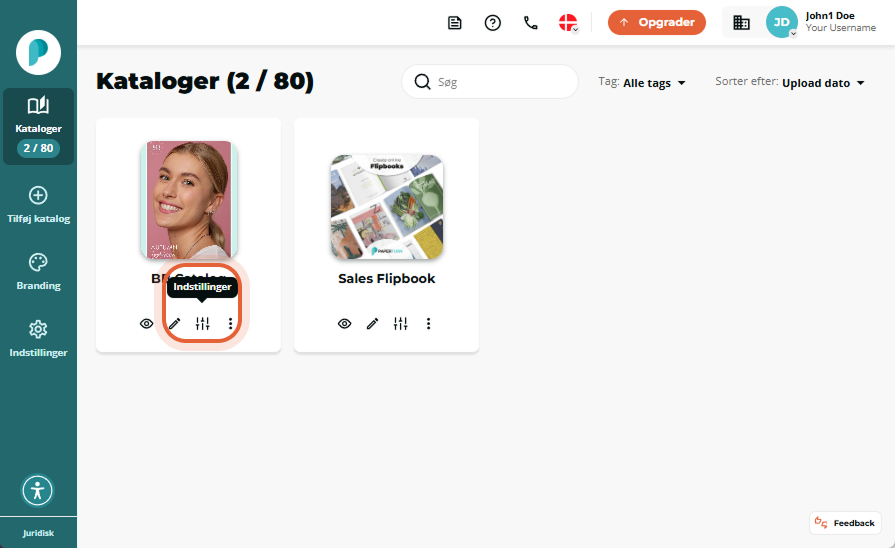 Klik på 
