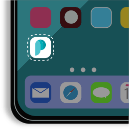 Paperturn favicon på startskærm