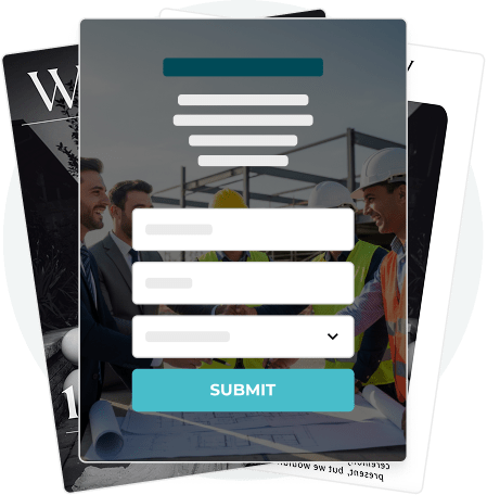 Order form overlay on a digital catalog — representing how Paperturn lets manufacturers capture RFQs.